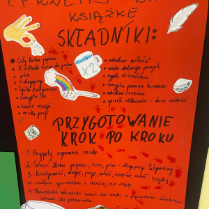 Plakat w wykonaniu klasy 6