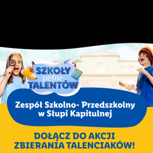 Plakat Szkoły pełnej talentów