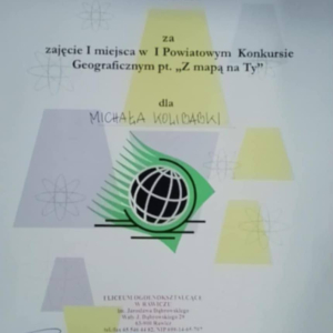 Dyplom Michała