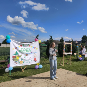 Pokaz wokalu naszej uczennicy 