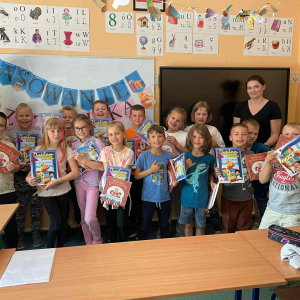 Klasa I z Panią Asią 
