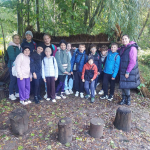 Klasa IV z wychowawcą 