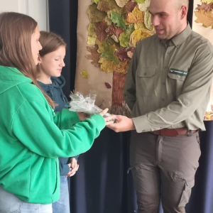 Podziękowania dla leśnika