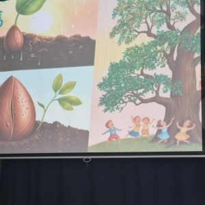 Oglądanie filmu przyrodniczego 