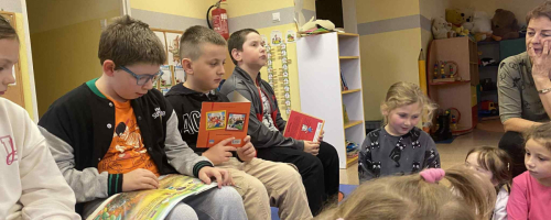 Głośne czytanie w przedszkolu