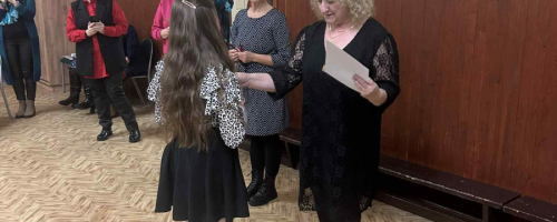 Udział naszej uczennicy w Powiatowym Konkursie Recytatorskim 