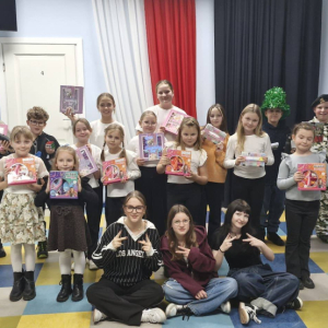 Wszyscy uczestnicy szkolnego konkursu 