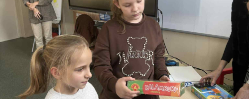 Gminny Konkurs Literacki i sukces naszych uczennic z klasy III