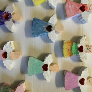 Odlewy wykonane przez uczniów w klasie I