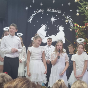 Wiersze świąteczne prezentowane przez uczniów