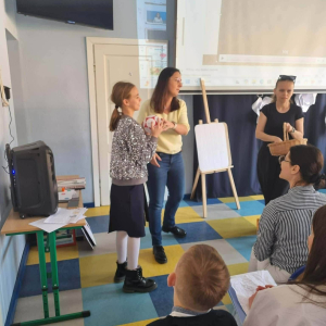 Mała niespodzianka dla uczestników warsztatów