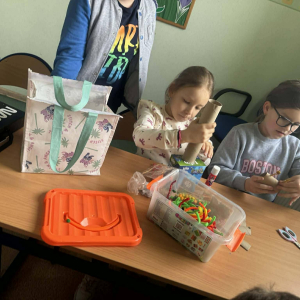 Klasa I podczas pracy 