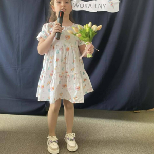 Zosia podczas występu