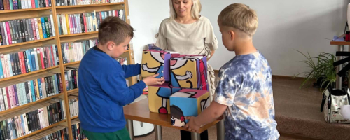 Spotkanie z Kicią Kocią z okazji TYGODNIA BIBLIOTEK 