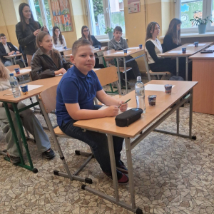 Jan na konkursie ortograficznym 