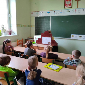 Teatrzyk Kamishibai w klasie I